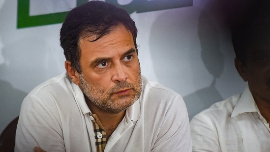 Rahul Gandhi's container, t-shirt emerged as new issues of conflict between the Congress and the BJP after the Bharat Jodo Yatra began. (PTI)