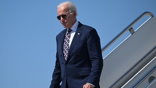 US President Joe Biden. (Photo by SAUL LOEB/AFP)