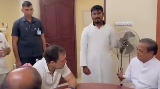 The BJP on Saturday attacked Rahul Gandhi over his interaction with Father George Ponnaiah.