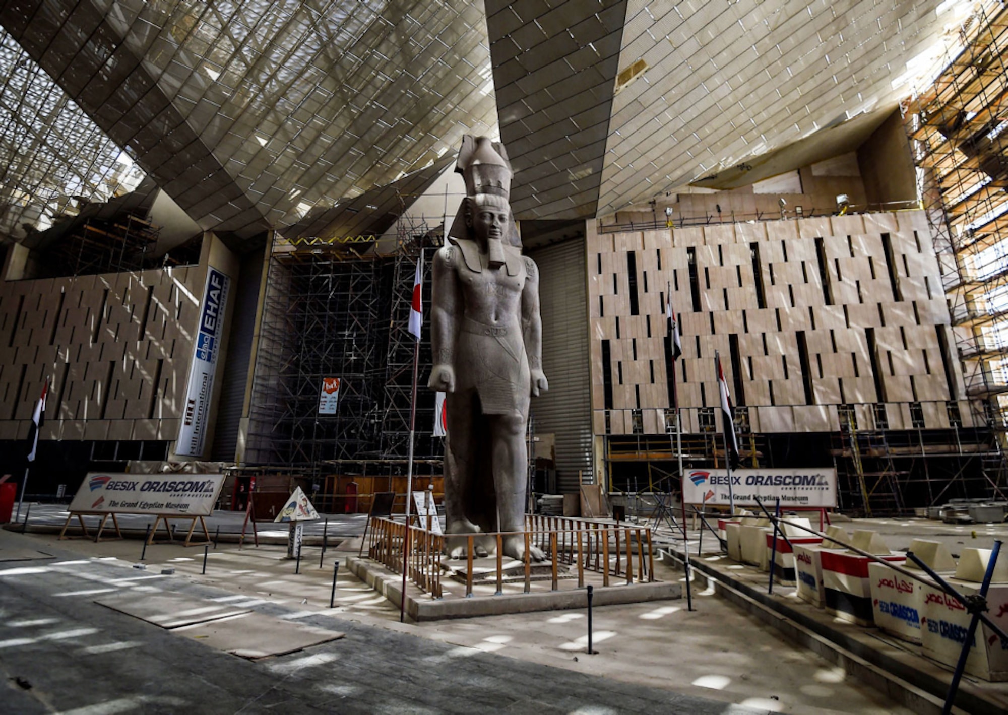 Adjacent to the Pyramids, the museum is set to open in November, with more than 100,000 objects on display from several tombs and shrines. Adjacent to the Pyramids, the museum is set to open in November, with more than 100,000 objects on display from several tombs and shrines.