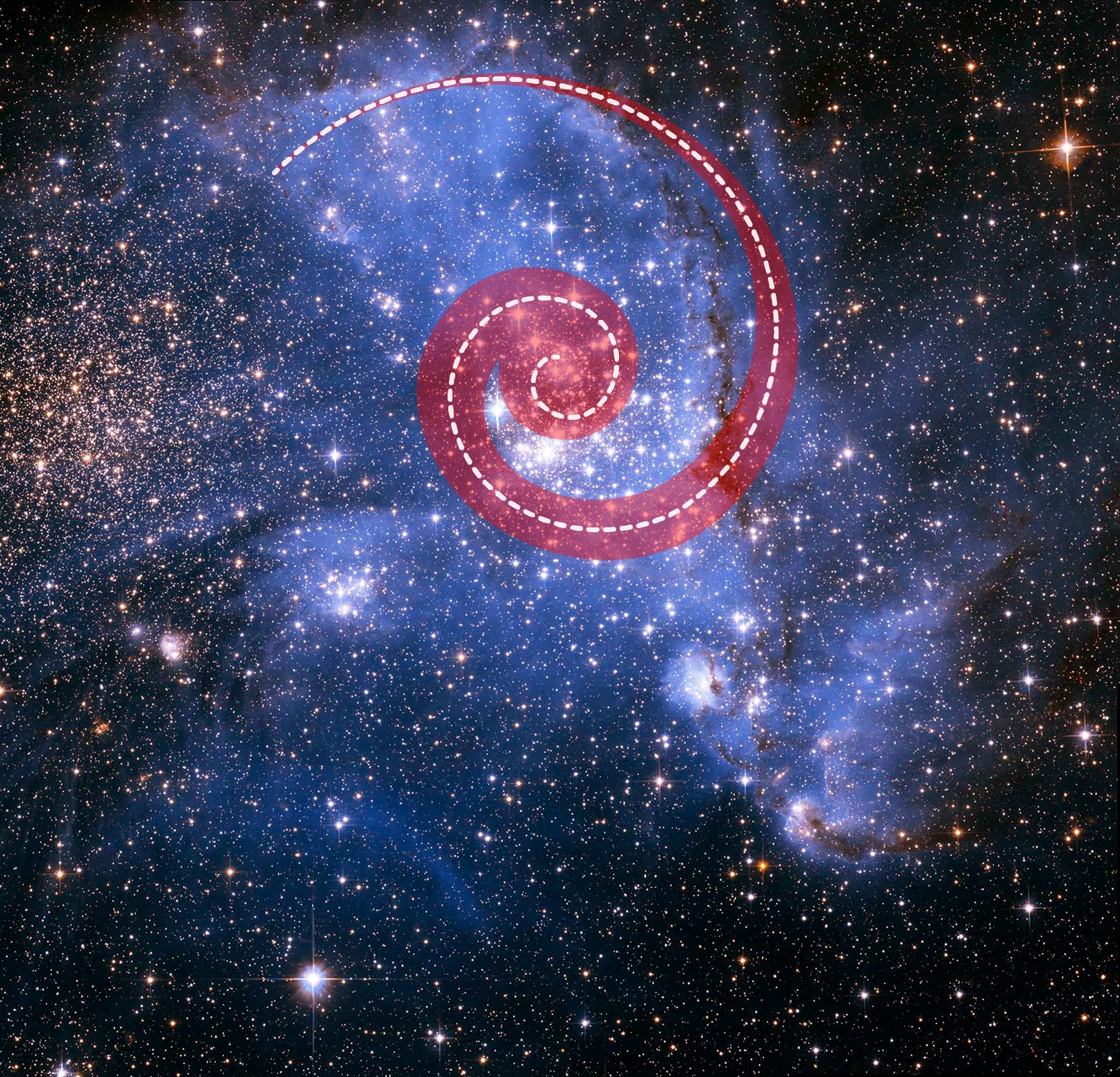 The massive star cluster NGC 346, located in the Small Magellanic Cloud. (Credits: Illustration: NASA, ESA, Andi James (STScI)) The massive star cluster NGC 346, located in the Small Magellanic Cloud. (Credits: Illustration: NASA, ESA, Andi James (STScI))
