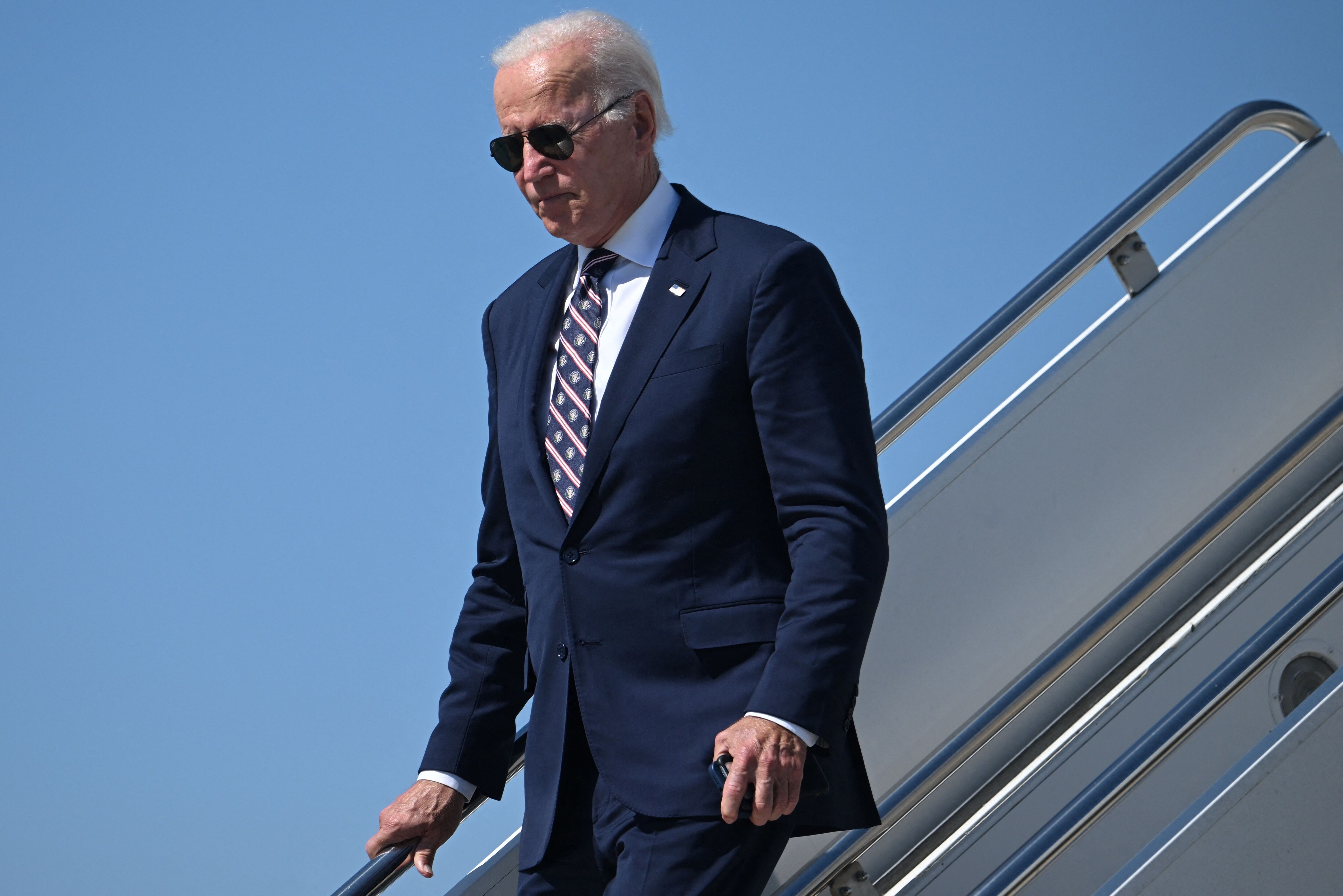 US President Joe Biden. (Photo by SAUL LOEB/AFP)