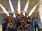 Sri Lanka beat Pakistan by 23 runs in the 2022 Asia Cup final to win the tournament for a fifth time(AP)