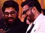 Allu Arjun and Ranveer Singh at SIIMA 2022. Allu Arjun and Ranveer Singh at SIIMA 2022.