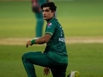 Pakistan's Naseem Shah Pakistan's Naseem Shah 