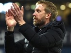 Graham Potter during the English FA Cup third round match between West Bromwich Albion and Brighton & Hove Albion at the Hawthorns(AP) Graham Potter during the English FA Cup third round match between West Bromwich Albion and Brighton & Hove Albion at the Hawthorns(AP)