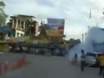 A screen grab from the incident in Cooch Behar. (ANI)