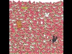 The brain teaser has five seedless watermelons. Can you find them all?(Instagram/@thedudolf) The brain teaser has five seedless watermelons. Can you find them all?(Instagram/@thedudolf)