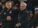 Ole Gunnar Solskjaer and Jose Mourinho Ole Gunnar Solskjaer and Jose Mourinho