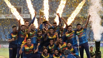 Sri Lanka beat Pakistan by 23 runs in the 2022 Asia Cup final to win the tournament for a fifth time (AP) Sri Lanka beat Pakistan by 23 runs in the 2022 Asia Cup final to win the tournament for a fifth time (AP)