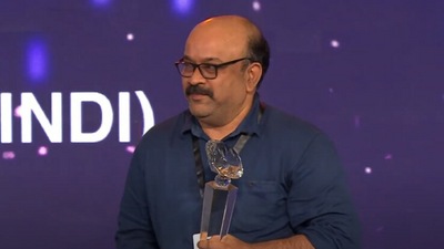 Charu Datta won the award for Best Story (Series) for Aranyak. 