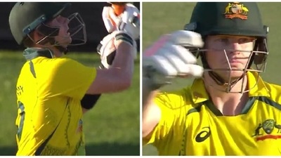 Steve Smith ended his century drought in the 2nd ODI against New Zealand (Cricket Australia/ Fox Sports) Steve Smith ended his century drought in the 2nd ODI against New Zealand (Cricket Australia/ Fox Sports)