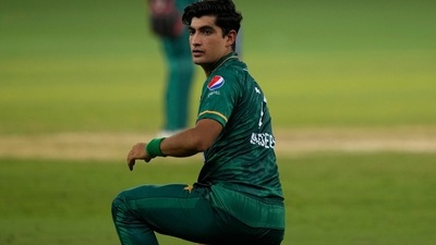 Pakistan's Naseem Shah (AP) Pakistan's Naseem Shah (AP)