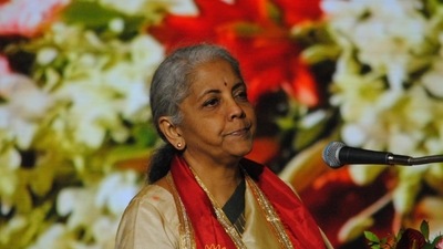 Nirmala Sitharaman addressing convocation event at Indian Institute of Information Technology, Design and Manufacturing, Kancheepuram. ((Twitter) ) Nirmala Sitharaman addressing convocation event at Indian Institute of Information Technology, Design and Manufacturing, Kancheepuram. ((Twitter) )
