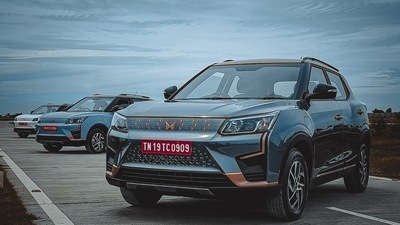 Mahindra's upcoming all-electric XUV400 (twitter.com/@Mahindra_XUV400) Mahindra's upcoming all-electric XUV400 (twitter.com/@Mahindra_XUV400)