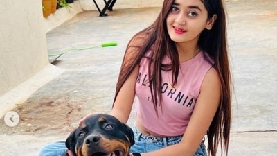 Kavya, who goes by the name 'Bindass Kavya, was found in a train in Madhya Pradesh and returned to her parents. (Instagram)