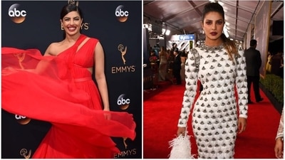 Emmy Awards 2022: When Priyanka Chopra twirled her way into the Emmys best-dressed list with two winning looks (Instagram) Emmy Awards 2022: When Priyanka Chopra twirled her way into the Emmys best-dressed list with two winning looks (Instagram)