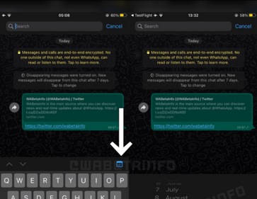 WA Beta Info shared a screenshot of this upcoming update WA Beta Info shared a screenshot of this upcoming update