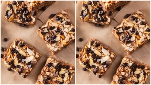 Chocolate Almond Barfi Chocolate Almond Barfi