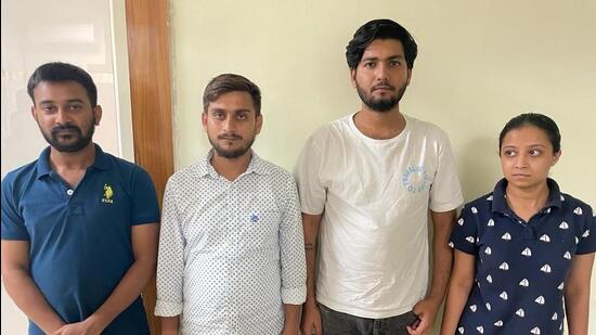 Loan app fraud busted, four held for extorting many using bogus call centre Loan app fraud busted, four held for extorting many using bogus call centre