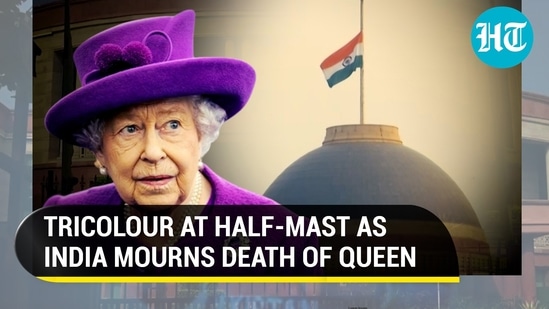 India’s tribute to Queen Elizabeth II; Tricolour flies half-mast at Red Fort