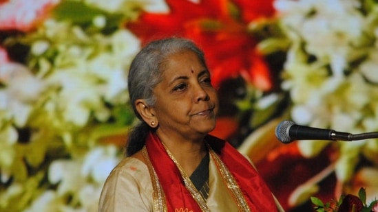 Nirmala Sitharaman addressing convocation event at Indian Institute of Information Technology, Design and Manufacturing, Kancheepuram.&nbsp;((Twitter) )