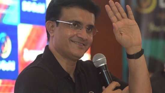 BCCI president Sourav Ganguly (Hindustan Times)