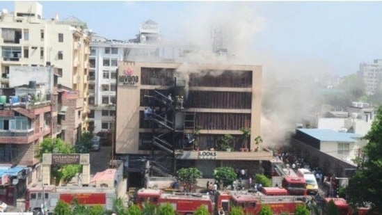 Levana Suites hotel fire claimed four lives in Lucknow on September 5. Levana Suites hotel fire claimed four lives in Lucknow on September 5.