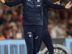 Thomas Tuchel reacts during the English Premier League match between Southampton and Chelsea at St Mary's Stadium(AP) Thomas Tuchel reacts during the English Premier League match between Southampton and Chelsea at St Mary's Stadium(AP)