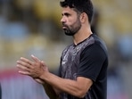 Diego Costa during the warm up (File Photo)
