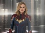 Brie Larson as Carol Danvers in a still from Captain Marvel. Brie Larson as Carol Danvers in a still from Captain Marvel.