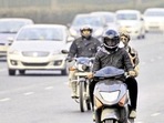 The WHO guidelines state that riders should wear full-face covering helmets and they should be tightly strapped to ensure maximum protection.
