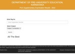 Karnataka 2nd PUC Supplementary Result 2022 LIVE: PUC 2 Results out, direct link(karresults.nic.in) Karnataka 2nd PUC Supplementary Result 2022 LIVE: PUC 2 Results out, direct link(karresults.nic.in)