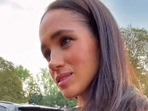 Meghan Markle interacted with public outside Windsor Castle.(Instagram) Meghan Markle interacted with public outside Windsor Castle.(Instagram)