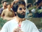 Shahid Kapoor in a still from Kabir Singh. Shahid Kapoor in a still from Kabir Singh.