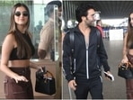 Comfort takes the centre stage for many of us when it comes to airport styling. Even a few celebrities take a relaxed approach while dressing up for the airport. However, others aren't afraid to incorporate stylish pieces into their travel roster. From tracksuits and co-ord sets to traditional kurta sets and printed loungewear, our favourite Bollywood stars' airport wardrobes feature varying outfits. This time, take some fashion cues from Tara Sutaria's wardrobe.(HT Photo/Varinder Chawla)