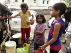 The Delhi Jal Board (DJB) released the list of areas in the national capital where water supply will be hit from Tuesday evening to Wednesday morning. (HT PHOTO.) The Delhi Jal Board (DJB) released the list of areas in the national capital where water supply will be hit from Tuesday evening to Wednesday morning. (HT PHOTO.)