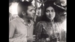 Farooque Shaikh and Mallika Sarabhai in Katha (1983). (HT Photo) Farooque Shaikh and Mallika Sarabhai in Katha (1983). (HT Photo)