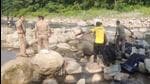 The SDRF team pulled out the three teenagers’ bodies from the river with the help of ropes and handed them over to the police for further action. (Sourced)