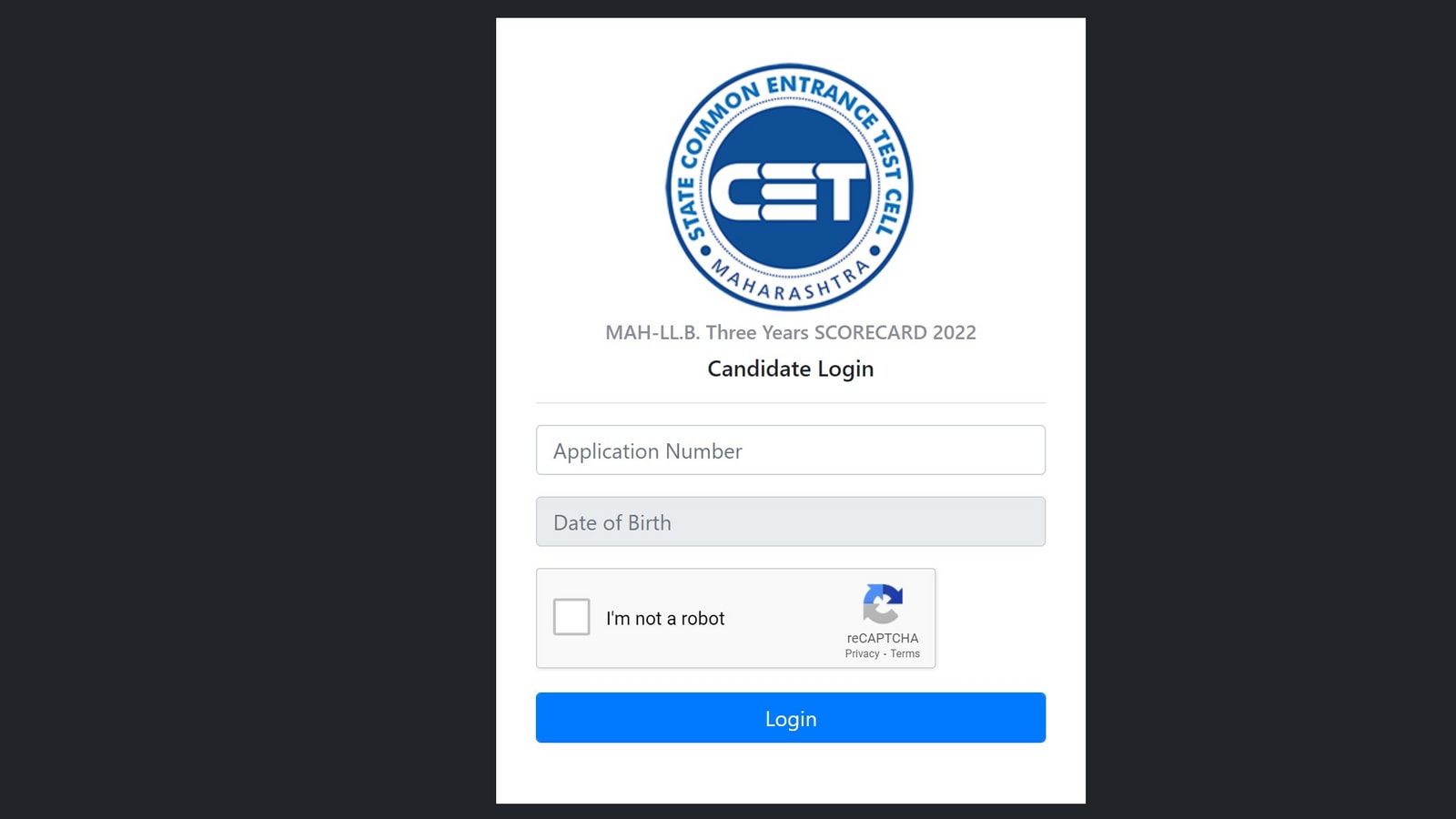 MAH CET 3 Year LLB Score Card Out At Cetcell.mahacet.org, Link Here ...