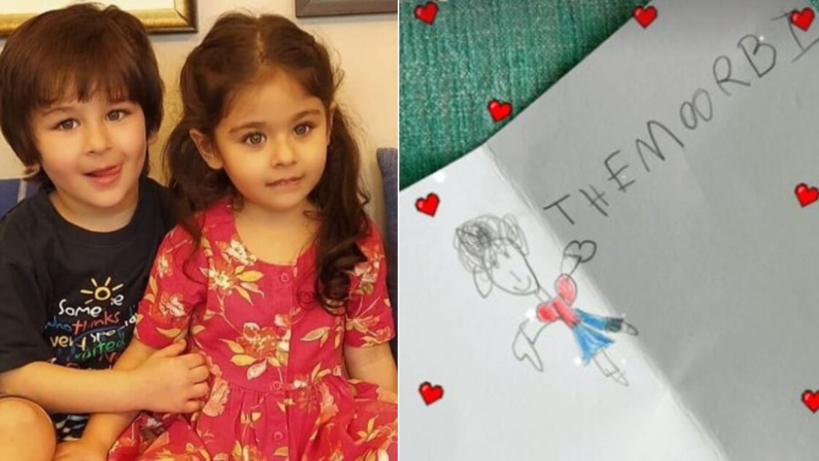 Soha Ali Khan shares a cute sketch of Taimur made by daughter Inaaya. See pic