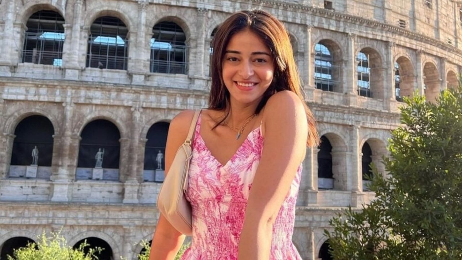 ananya-panday-s-dreams-are-made-of-cute-floral-mini-dress-to-roam-in-rome-check-out-new-pics-from-her-trip