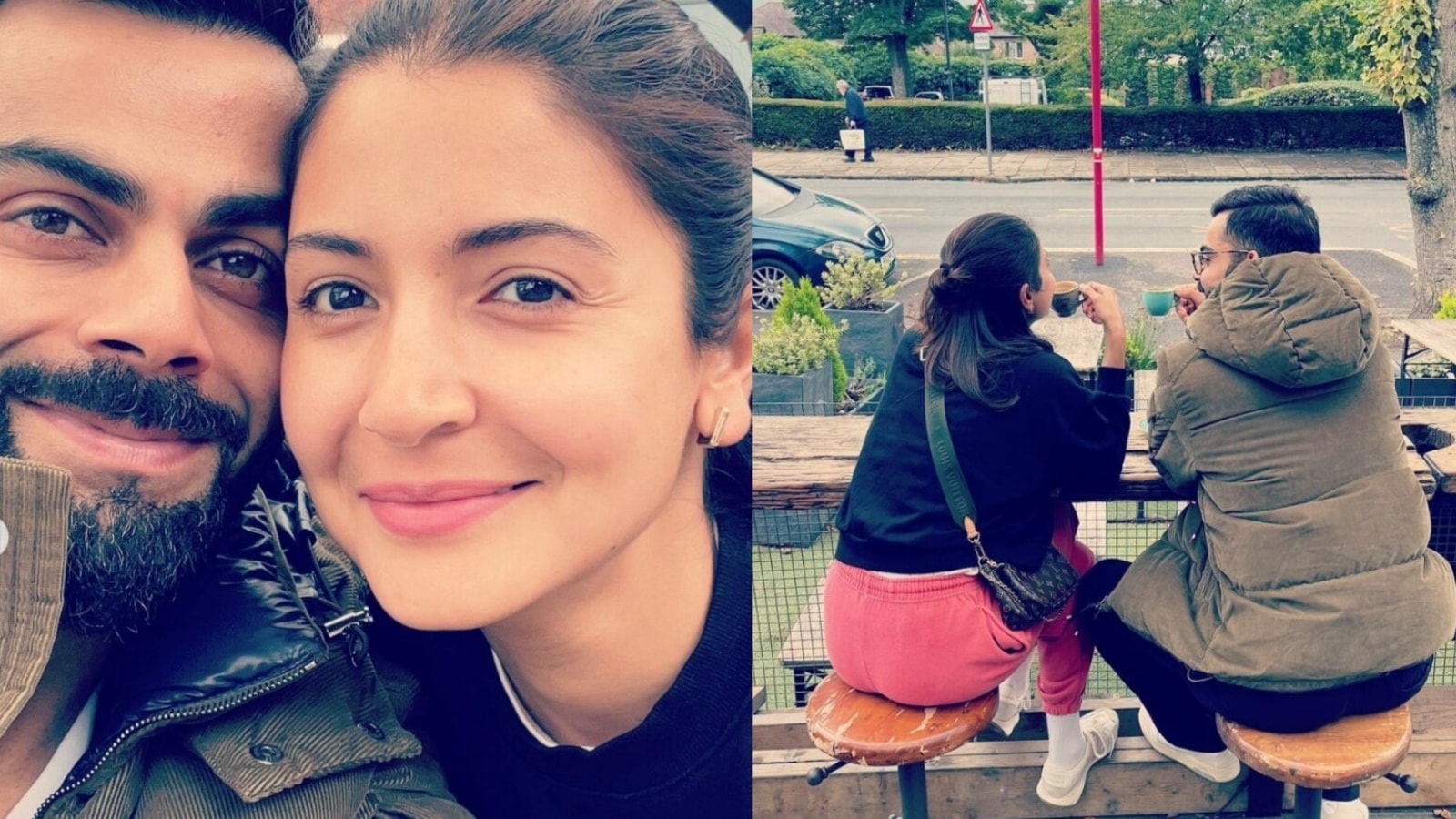Anushka Sharma shares loved-up pics with Virat Kohli from their coffee date as he lands in UK amid Chakda Xpress shoot