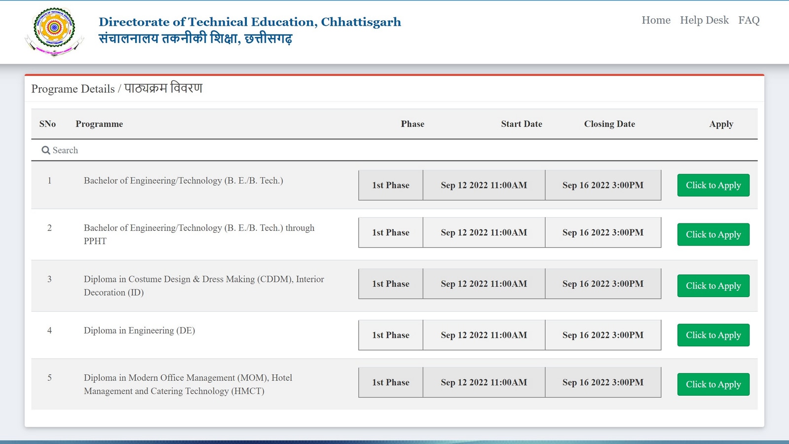 CG PET 2022 counselling registration begins today, direct link to apply