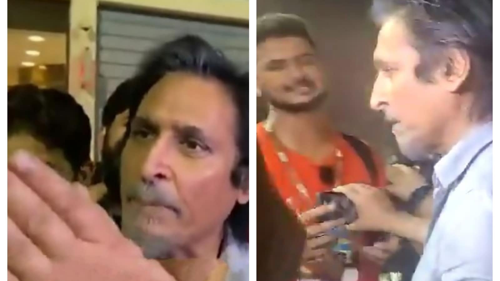 Watch: PCB chief Ramiz Raja misbehaves with Indian journalist, tries to snatch his phone for question on Pakistan 'awam'