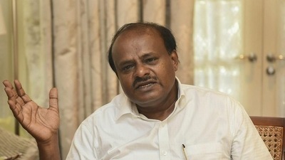 Former Karnataka chief minister and Janata Dal (Secular) leader HD Kumaraswamy. (File image) Former Karnataka chief minister and Janata Dal (Secular) leader HD Kumaraswamy. (File image)