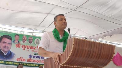 Biha agriculture minister Sudhakar Singh. (HT Photo)