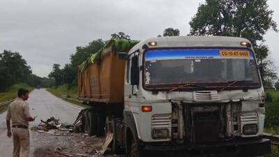 Seven bus passengers died on the spot and three others suffered injuries. (Photo by Korba police) Seven bus passengers died on the spot and three others suffered injuries. (Photo by Korba police)