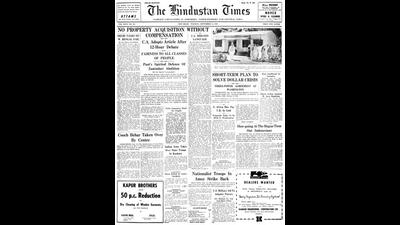 HT This Day: September 13, 1949 -- Cooch Behar taken over by centre HT This Day: September 13, 1949 -- Cooch Behar taken over by centre