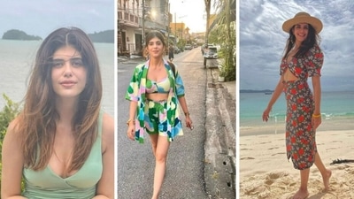 Sanjana Sanghi is on a holiday in Thailand. Sanjana Sanghi is on a holiday in Thailand. 